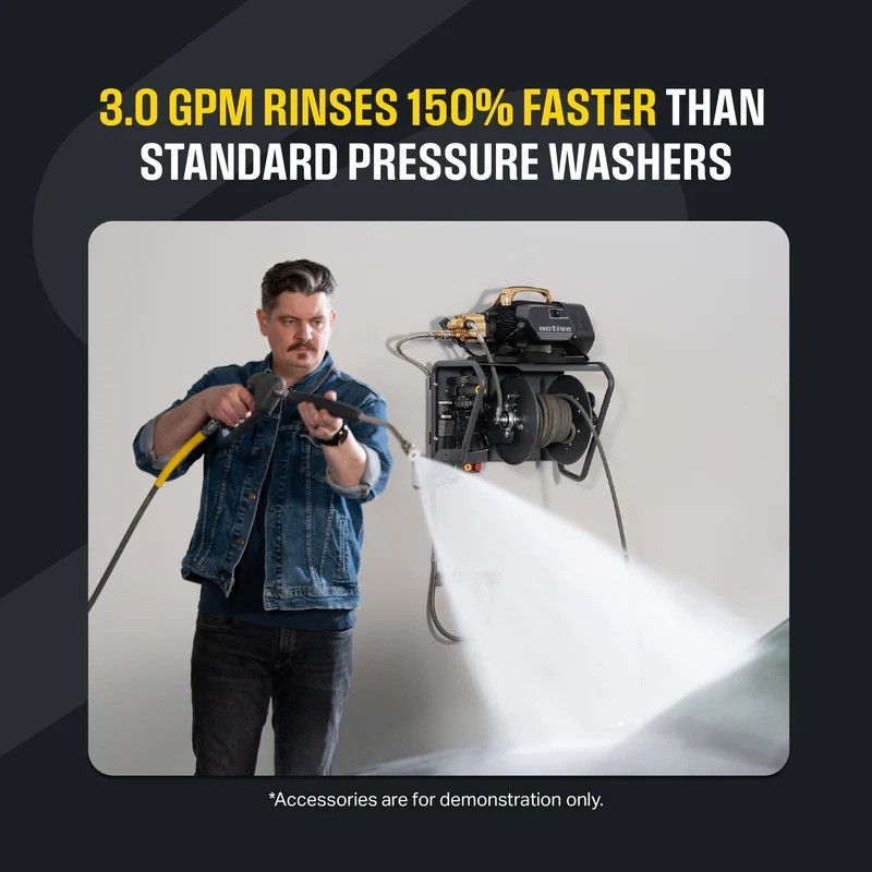 ACTIVE | 3.0 Electric Pressure Washer (3.0 GPM / 1500 PSI) ACTIVE Laveuses à pression