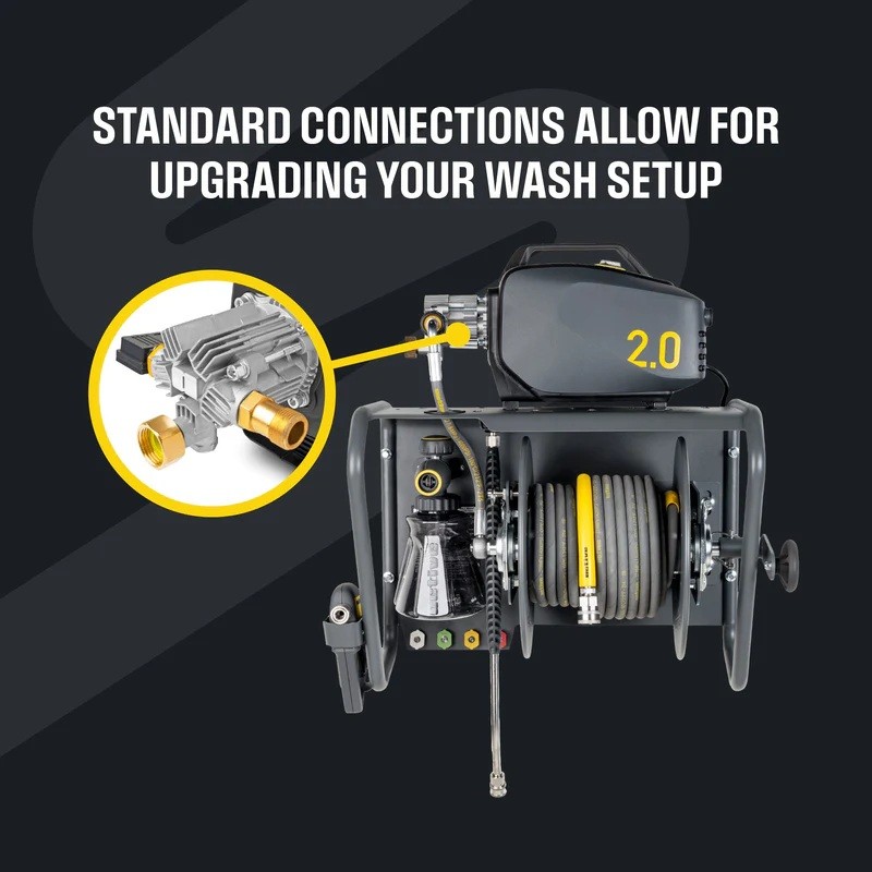 ACTIVE | 2.0 Electric Pressure Washer Kit (2.0 GPM / 1800 PSI) ACTIVE Laveuses à pression