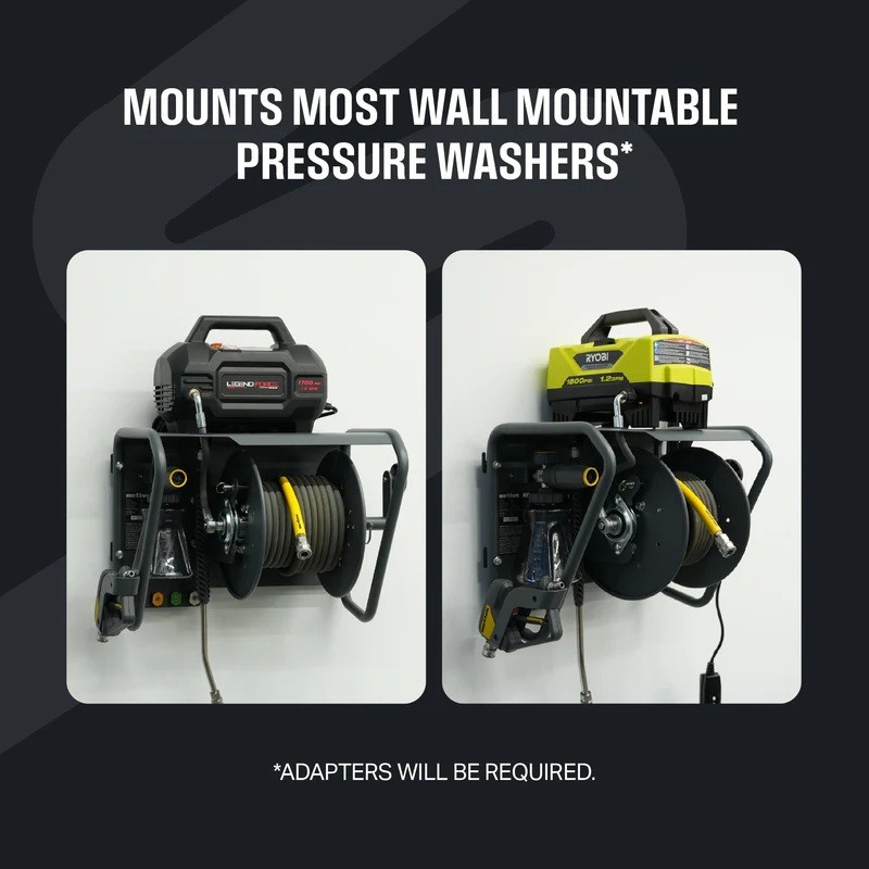 ACTIVE | Hose Reel Wall Mount System ACTIVE Laveuses à pression