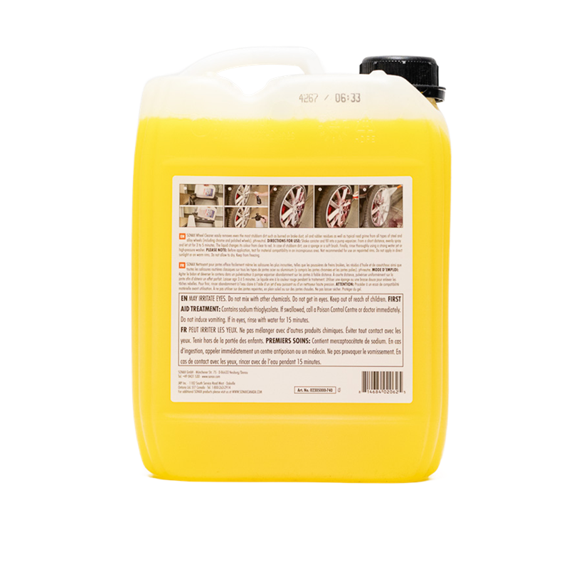 SONAX | Nettoyant pour jantes - 5L SONAX Entretien des roues et pneus