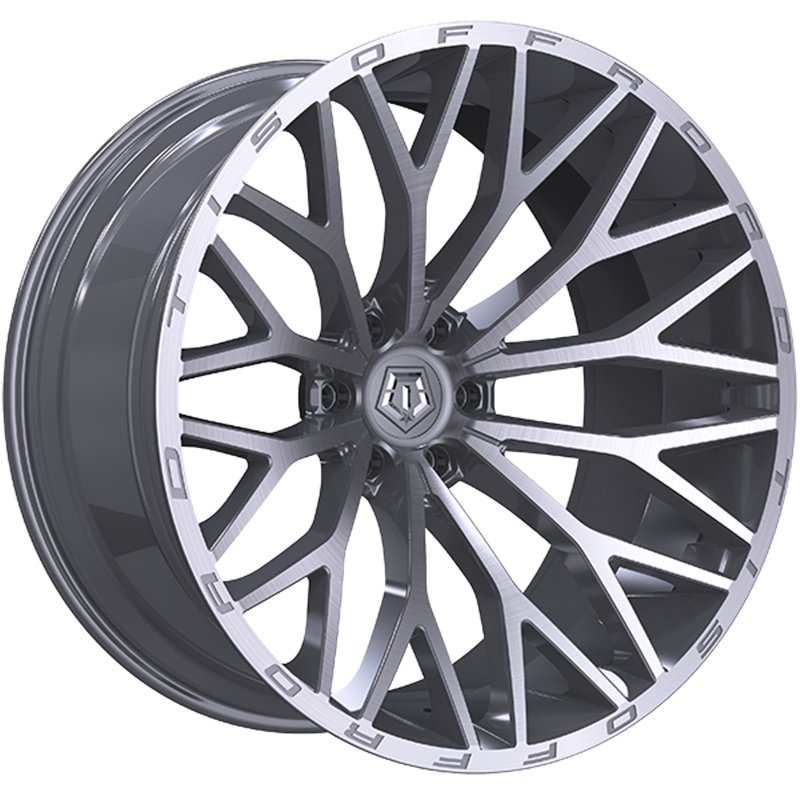 TIS Wheels | 566 20x9.0 ET18 - Silver - Brushed Face