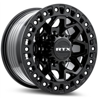 RTX | Zion 17x9.0 ET-15 - Noir Lustré Rivet Usiné