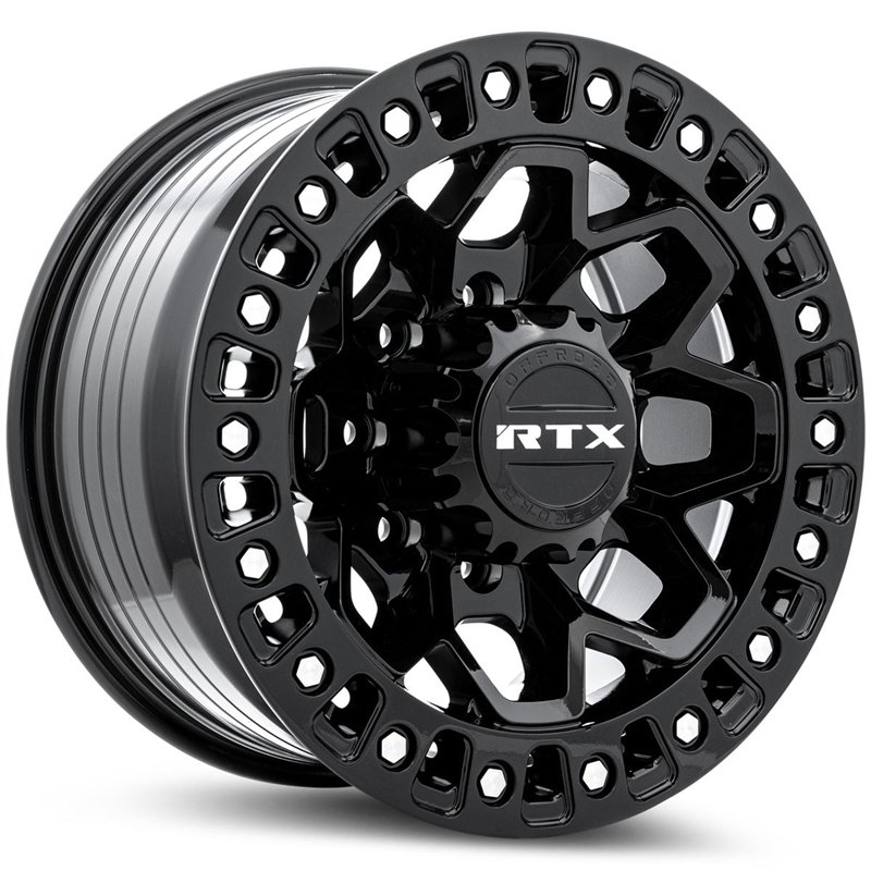 RTX | Zion 17x9.0 ET-15 - Noir Lustré Rivet Usiné