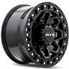 RTX | Zion 17x9.0 ET-15 - Noir Lustré Rivet Usiné