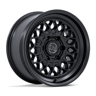 Black Rhino Hard Alloys | BR034 GRAZ 17x8.5 ET25 - MATTE BLACK
