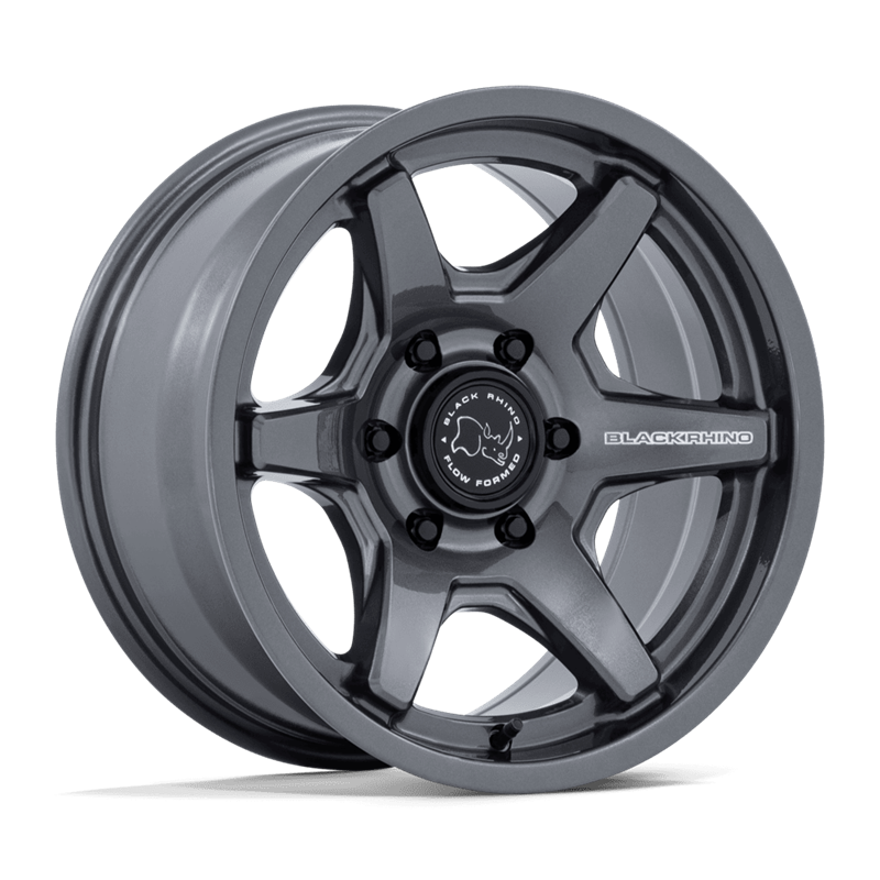 Black Rhino Hard Alloys | BR035 KUMA 17x8.5 ET0 - GLOSS GUNMETAL