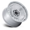 Black Rhino Hard Alloys | BR036 BASIN 17x8 ET32 - GLOSS SILVER W/ MACHINED FACE