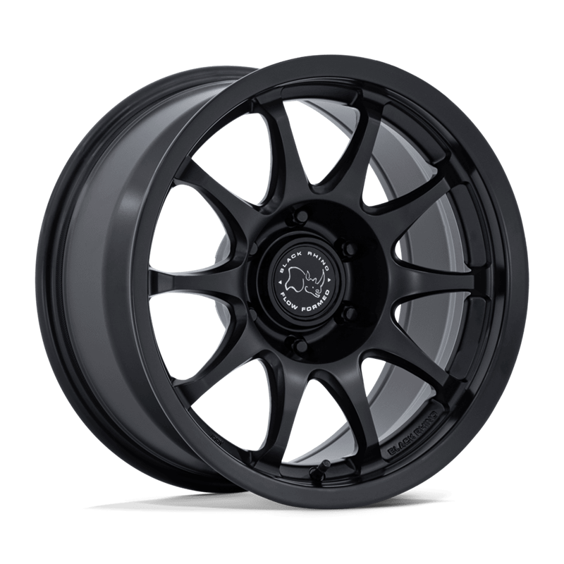 Black Rhino Hard Alloys | BR038 RONIN 17x8.5 ET0 - MATTE BLACK