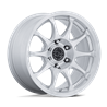 Black Rhino Hard Alloys | BR038 RONIN 17x8.5 ET0 - GLOSS SILVER W/ MACHINED FACE