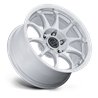 Black Rhino Hard Alloys | BR038 RONIN 17x8.5 ET25 - GLOSS SILVER W/ MACHINED FACE
