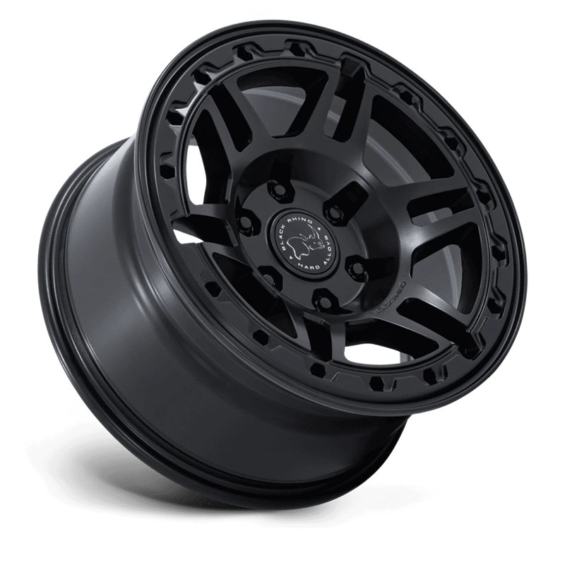 Black Rhino Hard Alloys | BR039 VANGUARD 17x8.5 ET0 - MATTE BLACK