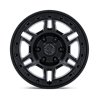 Black Rhino Hard Alloys | BR039 VANGUARD 17x8.5 ET0 - MATTE BLACK