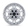 Black Rhino Hard Alloys | BR039 VANGUARD 17x8.5 ET25 - GLOSS SILVER W/ MACHINED FACE