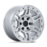 Black Rhino Hard Alloys | BR039 VANGUARD 17x8.5 ET25 - GLOSS SILVER W/ MACHINED FACE