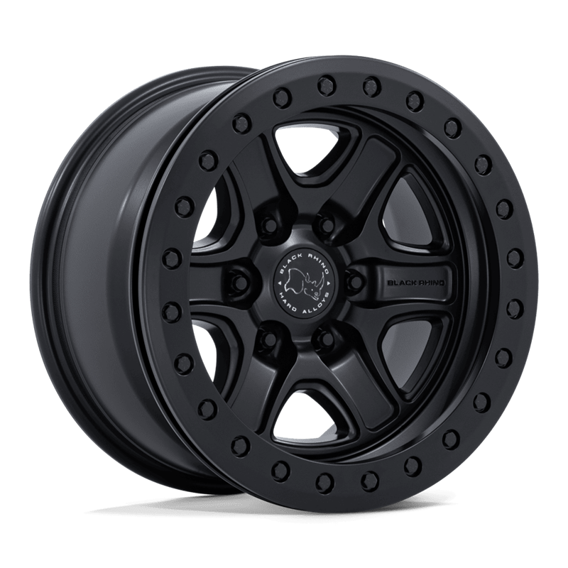 Black Rhino Hard Alloys | BR200 ECHO TRAIL LOCK BEADLOCK 18x9 ET12 - MATTE BLACK