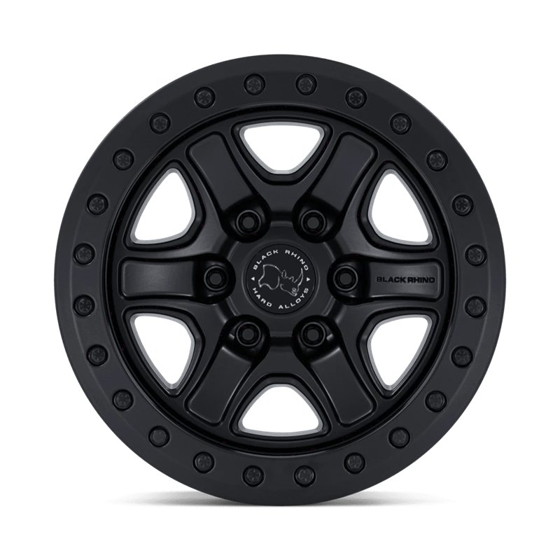 Black Rhino Hard Alloys | BR200 ECHO TRAIL LOCK BEADLOCK 18x9 ET12 - MATTE BLACK