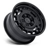 Black Rhino Hard Alloys | BR600 VAGABOND 17x8 ET32 - MATTE BLACK W/ GLOSS BLACK LIP