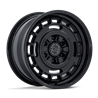 Black Rhino Hard Alloys | BR600 VAGABOND 17x8.5 ET25 - MATTE BLACK W/ GLOSS BLACK LIP