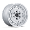 Black Rhino Hard Alloys | BR600 VAGABOND 17x8 ET32 - GLOSS SILVER W/ MACHINED FACE