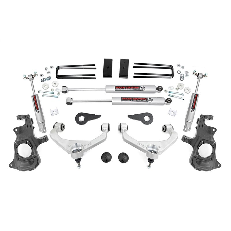 Rough Country | Lift Kit-Suspension - Silverado / Sierra 2500 HD / 3500 HD 6.0L / 6.6L 2011-2019 Rough Country Lift Kits