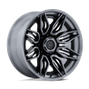 Fuel Off-Road | FC404 MUTINY 20x9 ET1 - GLOSS BLACK BRUSHED DARK TINT