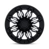Fuel Off-Road | FC404 MUTINY 20x10 ET-18 - MATTE BLACK W/ GLOSS BLACK LIP
