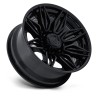 Fuel Off-Road | FC404 MUTINY 22x10 ET-18 - MATTE BLACK W/ GLOSS BLACK LIP