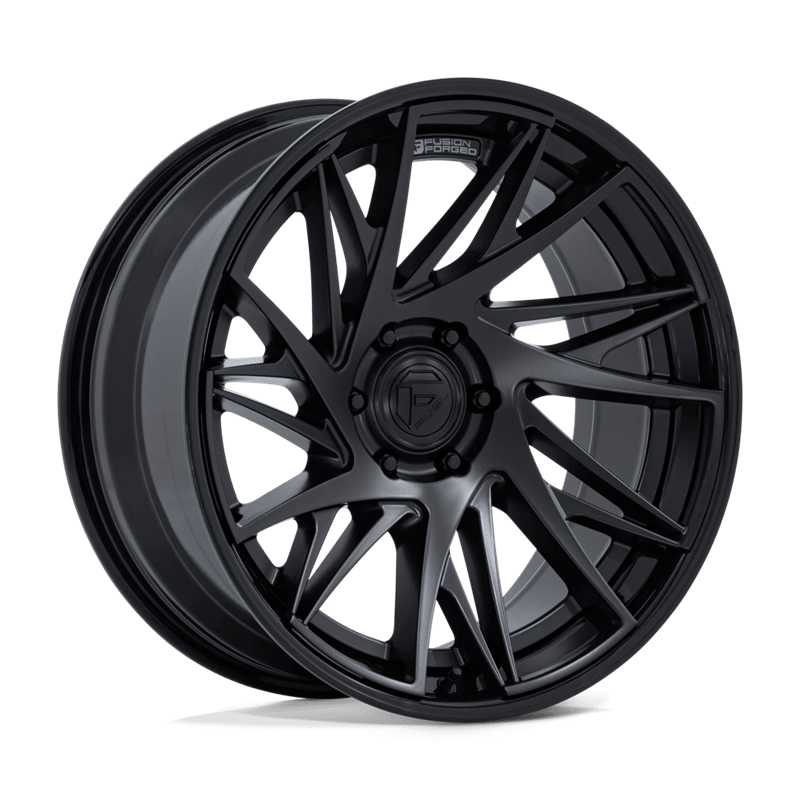 Fuel Off-Road | FC405 DYNAMO 20x10 ET-18 - MATTE BLACK W/ GLOSS BLACK LIP