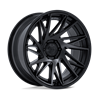 Fuel Off-Road | FC405 DYNAMO 20x9 ET1 - MATTE BLACK W/ GLOSS BLACK LIP