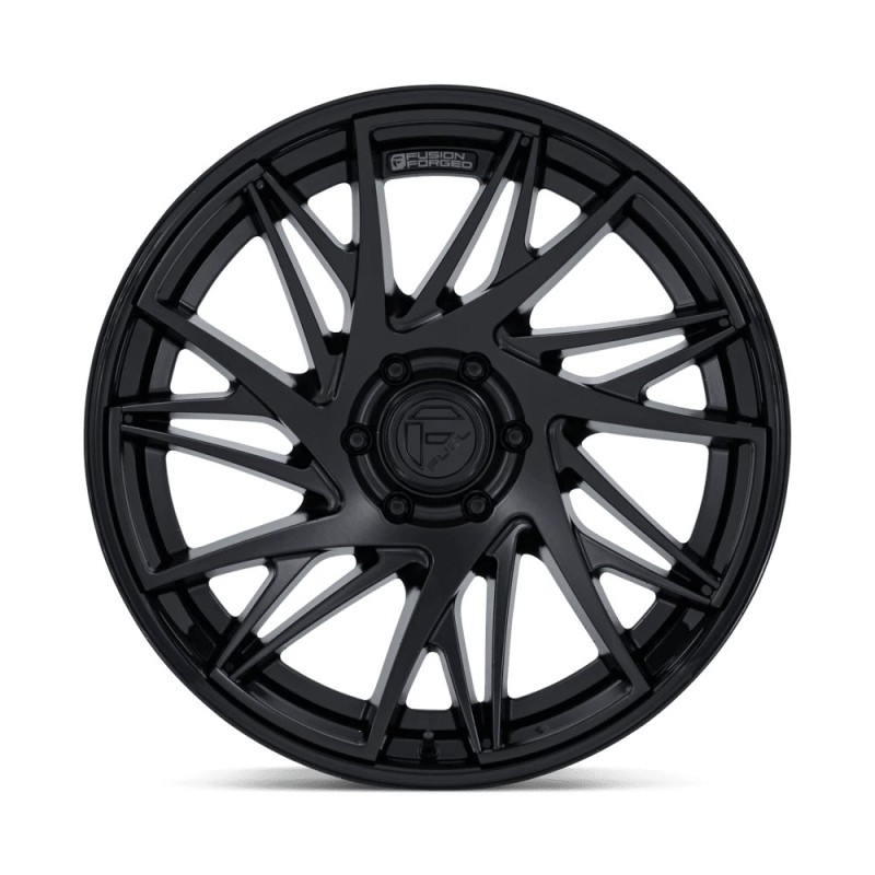Fuel Off-Road | FC405 DYNAMO 20x9 ET1 - MATTE BLACK W/ GLOSS BLACK LIP