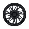 Fuel Off-Road | FC405 DYNAMO 20x9 ET1 - MATTE BLACK W/ GLOSS BLACK LIP