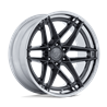 Fuel Off-Road | FC408 FLIGHT 22x10 ET-18 - GLOSS GUNMETAL W/ CHROME LIP