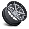 Fuel Off-Road | FC408 FLIGHT 20x9 ET1 - CHROME W/ GLOSS BLACK LIP