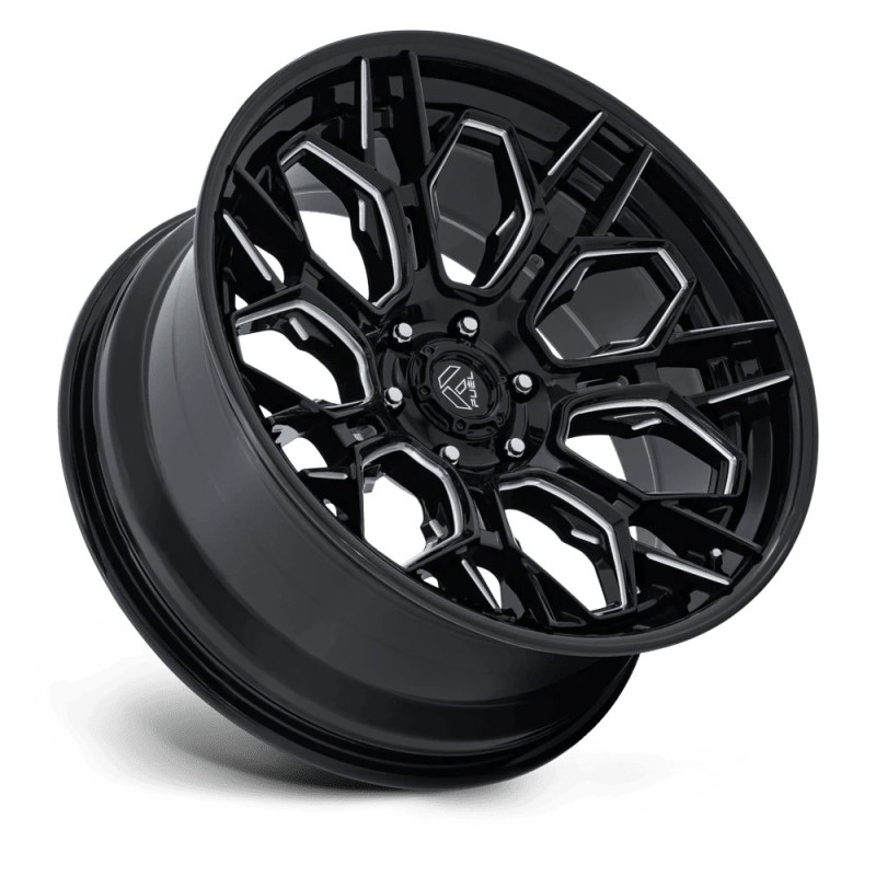 Fuel Off-Road | FC409 HIVE 22x10 ET-18 - GLOSS BLACK MILLED