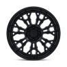 Fuel Off-Road | FC409 HIVE 20x10 ET-18 - MATTE BLACK W/ GLOSS BLACK LIP