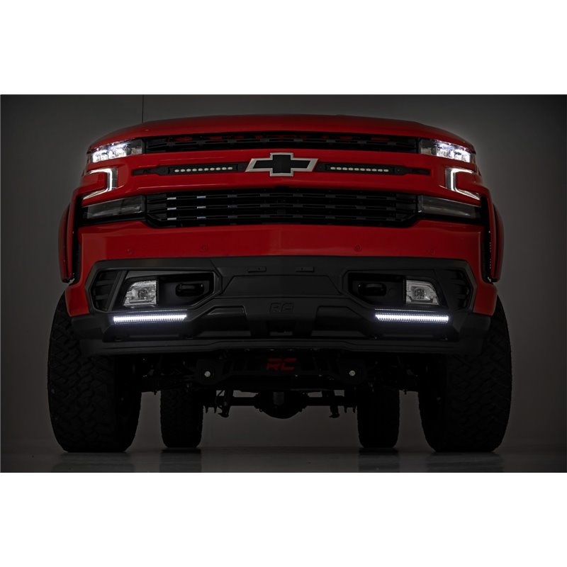 Rough Country | LED Front Bumper - Silverado 1500 / Limited 2019-2022 Rough Country Off-Road Bumpers