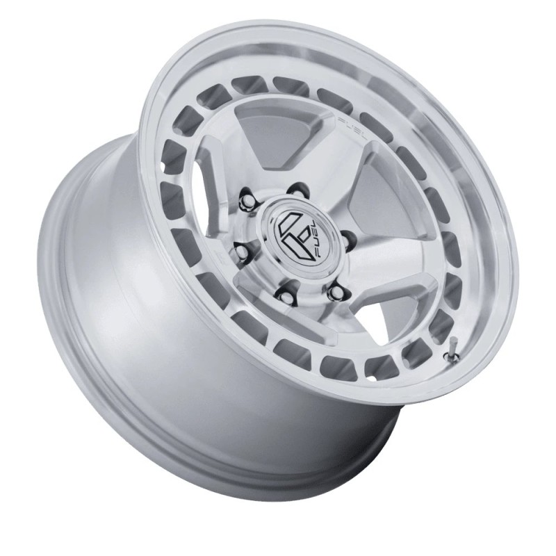 Fuel Off-Road | FC894 CORE 17x8.5 ET-10 - HYPER SILVER W/ MACHINED FACE