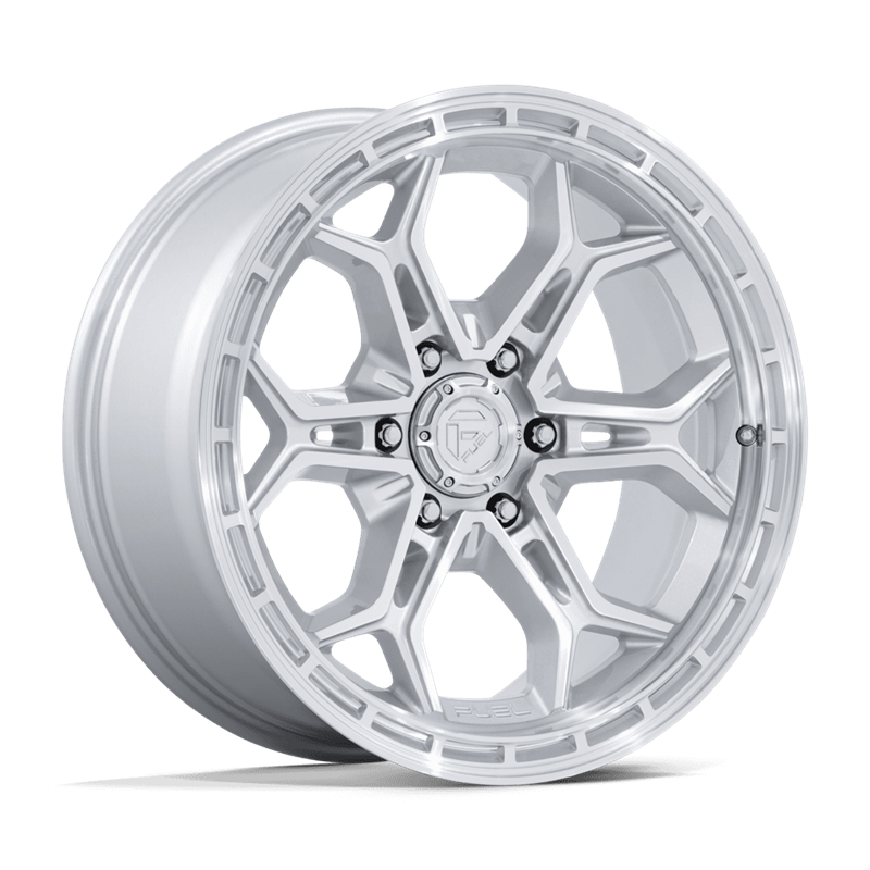 Fuel Off-Road | FC896 HEATHEN 20x9 ET20 - GLOSS SILVER W/ MACHINED FACE