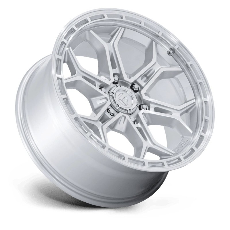 Fuel Off-Road | FC896 HEATHEN 20x9 ET20 - GLOSS SILVER W/ MACHINED FACE