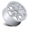 Fuel Off-Road | FC896 HEATHEN 20x9 ET20 - GLOSS SILVER W/ MACHINED FACE
