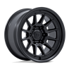 Fuel Off-Road | FC902 SPUR 17x9 ET1 - MATTE BLACK