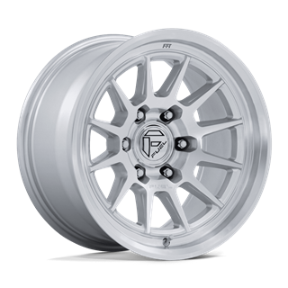 Fuel Off-Road | FC902 SPUR 17x8.5 ET25 - GLOSS SILVER W/ MACHINED FACE