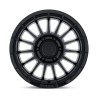 Fuel Off-Road | FC905 ASCEND 17x8.5 ET25 - MATTE BLACK W/ GLOSS BLACK LIP