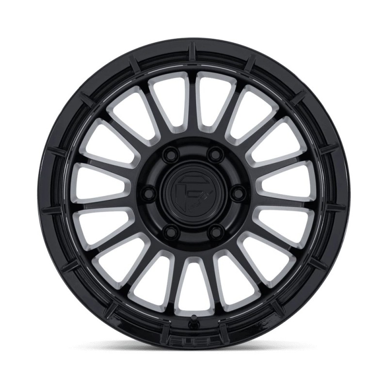 Fuel Off-Road | FC905 ASCEND 17x9 ET1 - MATTE BLACK W/ GLOSS BLACK LIP
