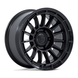 Fuel Off-Road | FC905 ASCEND 20x9 ET1 - MATTE BLACK W/ GLOSS BLACK LIP