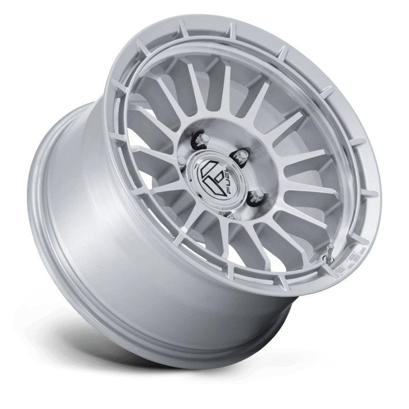 Fuel Off-Road | FC905 ASCEND 17x8.5 ET25 - GLOSS SILVER W/ MACHINED FACE