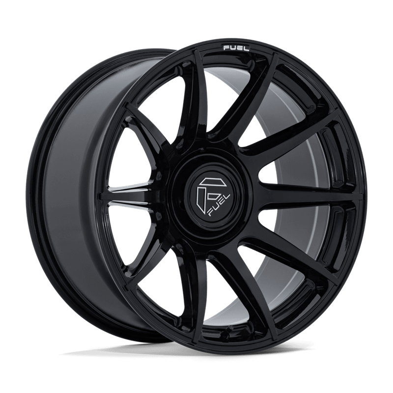 Fuel Off-Road | FC906 HALO 20x10 ET-18 - GLOSS BLACK