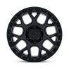 Fuel Off-Road | FC908 PUMA 17x9 ET1 - MATTE BLACK W/ GLOSS BLACK LIP