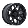 Fuel Off-Road | FC908 PUMA 20x9 ET1 - MATTE BLACK W/ GLOSS BLACK LIP