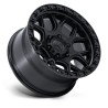 Fuel Off-Road | FC908 PUMA 20x9 ET1 - MATTE BLACK W/ GLOSS BLACK LIP